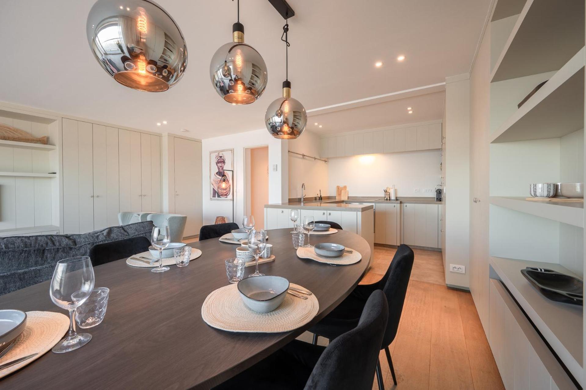 7E Verdiep Appartement Op De Zeedijk In Knokke Voor Max 6 Personen Exterior foto